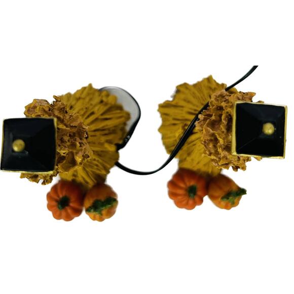 Department 56 CORN STALK LANTERNS Set of 2 in Box with Lights - Picture 7 of 12